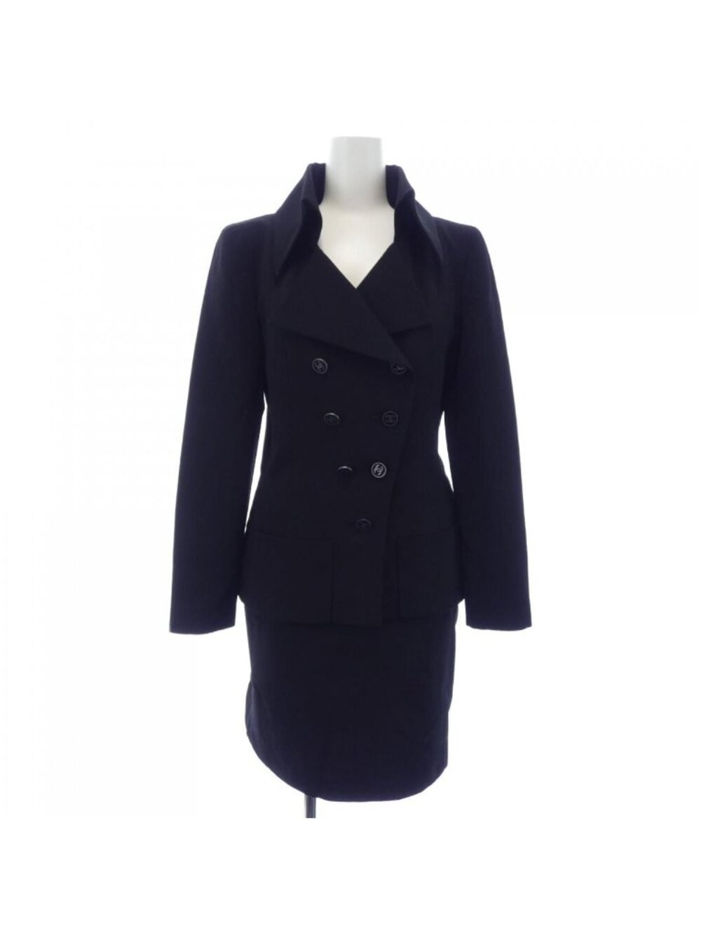 Chanel Vintage Suit Black